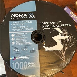 Noma Aadvance  7 Function Pure White. Cluster Lights